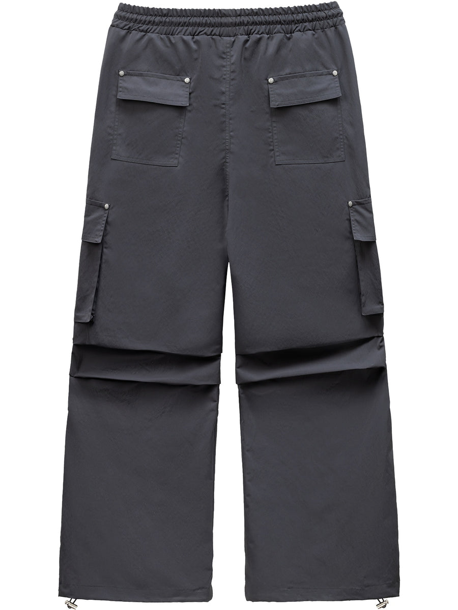 Pleated Sheer Black Pants – Grant Blvd