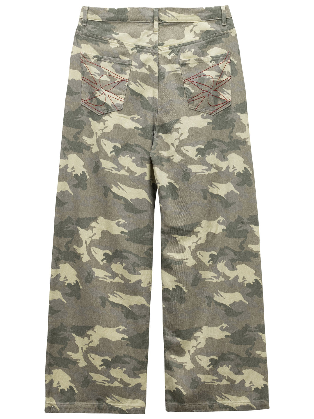 Camo Stitch Denim