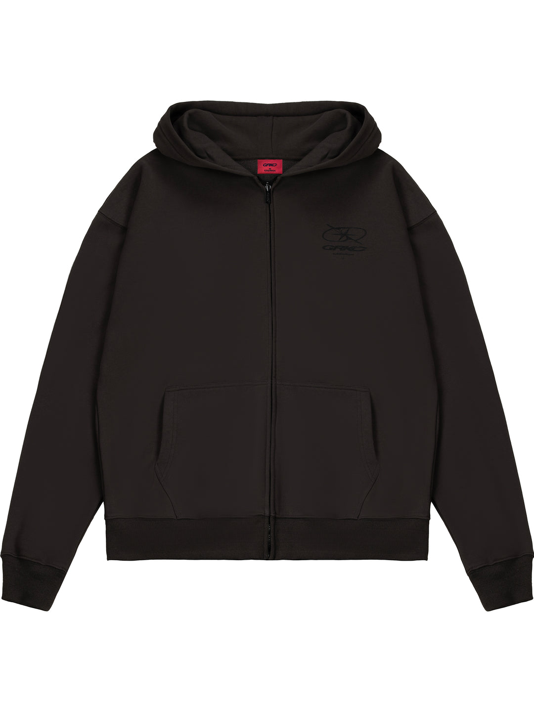 Reverse Zip Hoodie