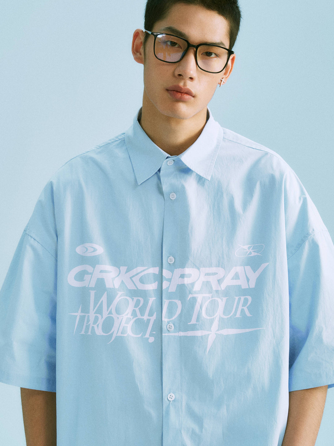 World Tour Button Up Shirt