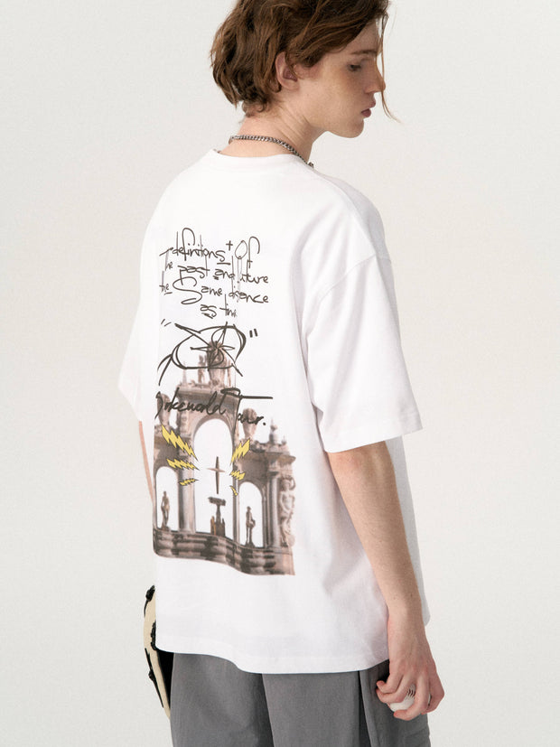 Tour Embroidered T-Shirt