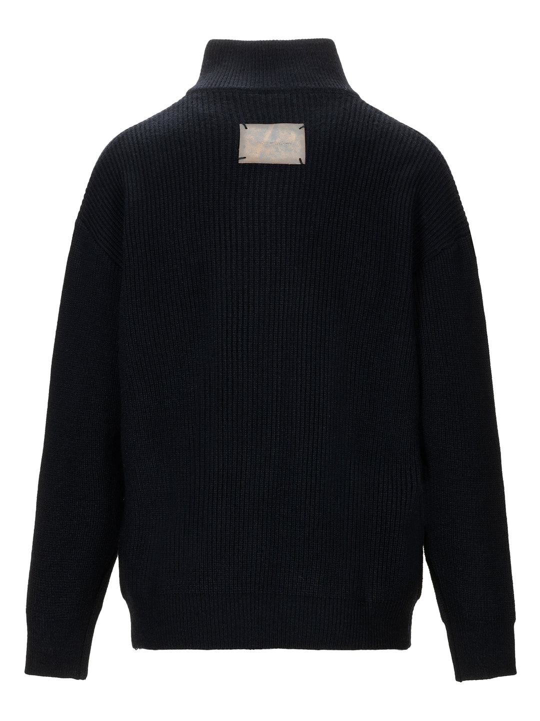 Ribbed Knit Hardware Sweater