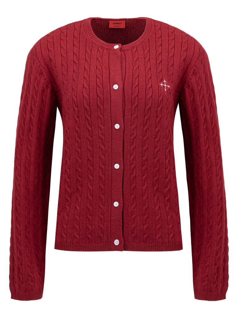 ★★ ★★ Rice Corn Cardigan T12F1KCD180MT2P01 Chevron Knit Cardigan – St. John Knits