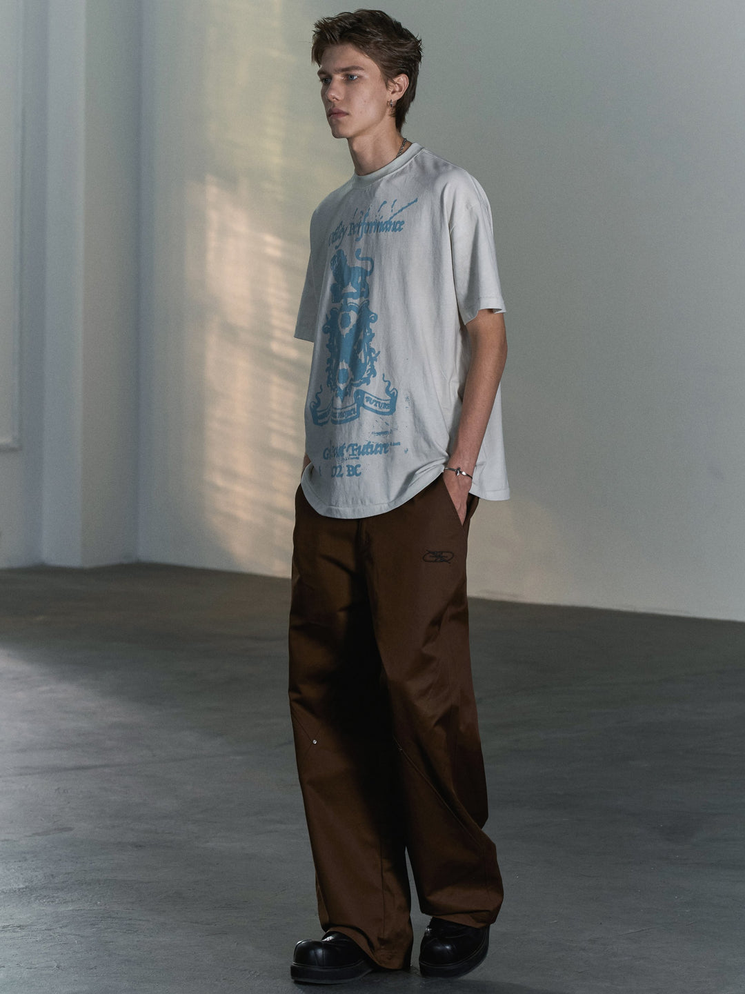 Hardware Split Pants