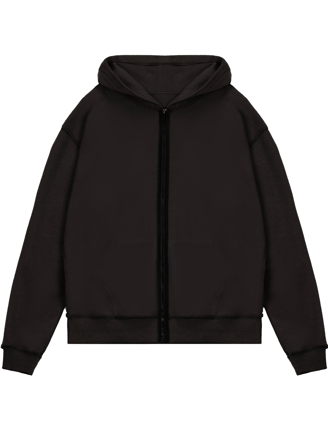 Reverse Zip Hoodie