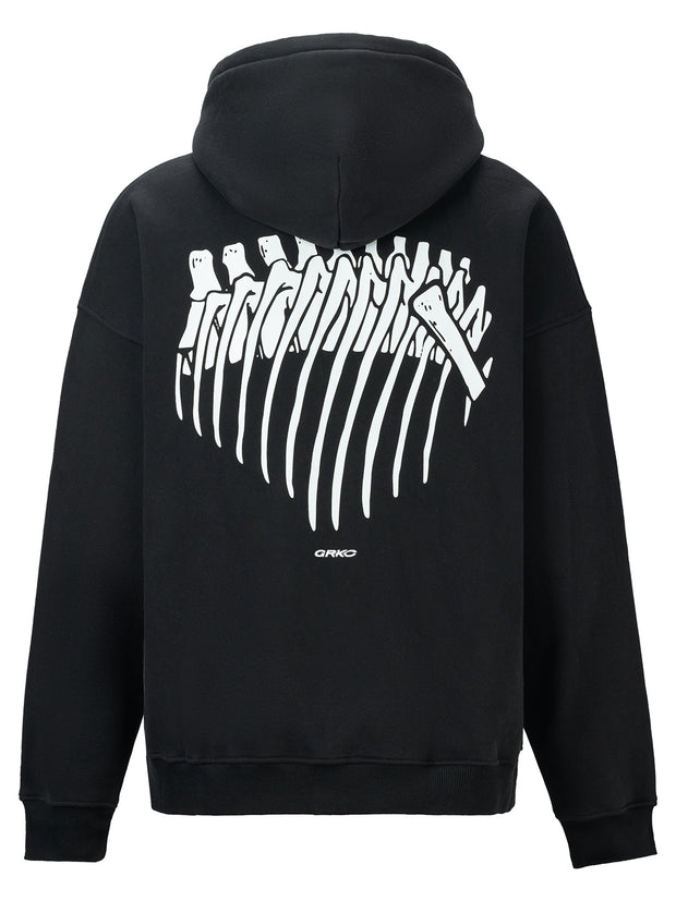 Spine Zip Hoodie