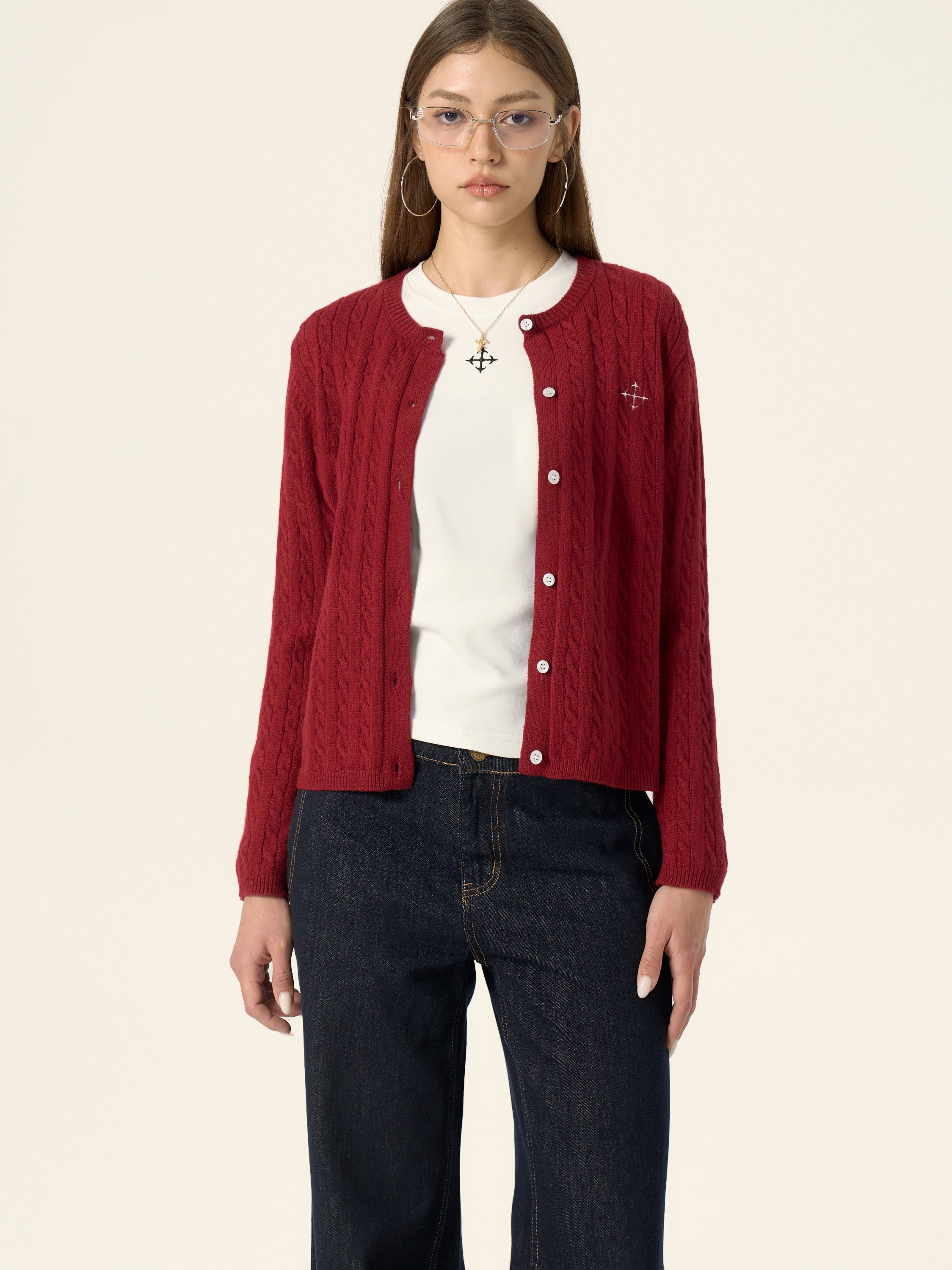 Rise Cable Knit Cardigan – GRKC PRAY®