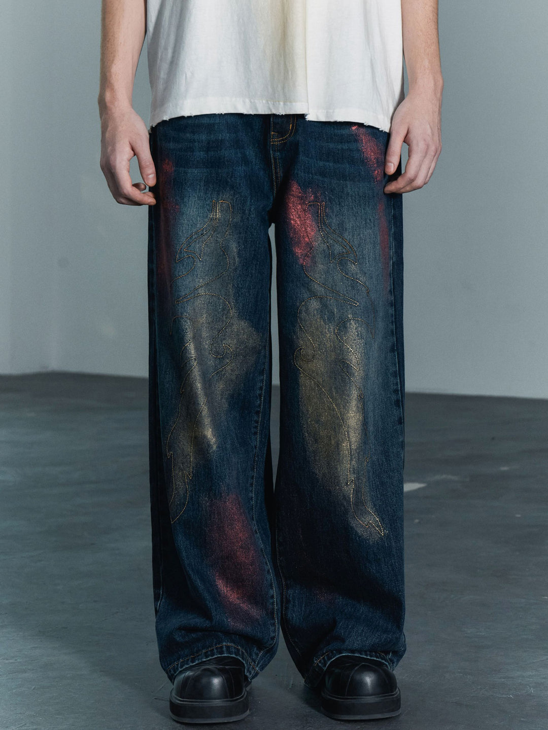 Splatter Denim