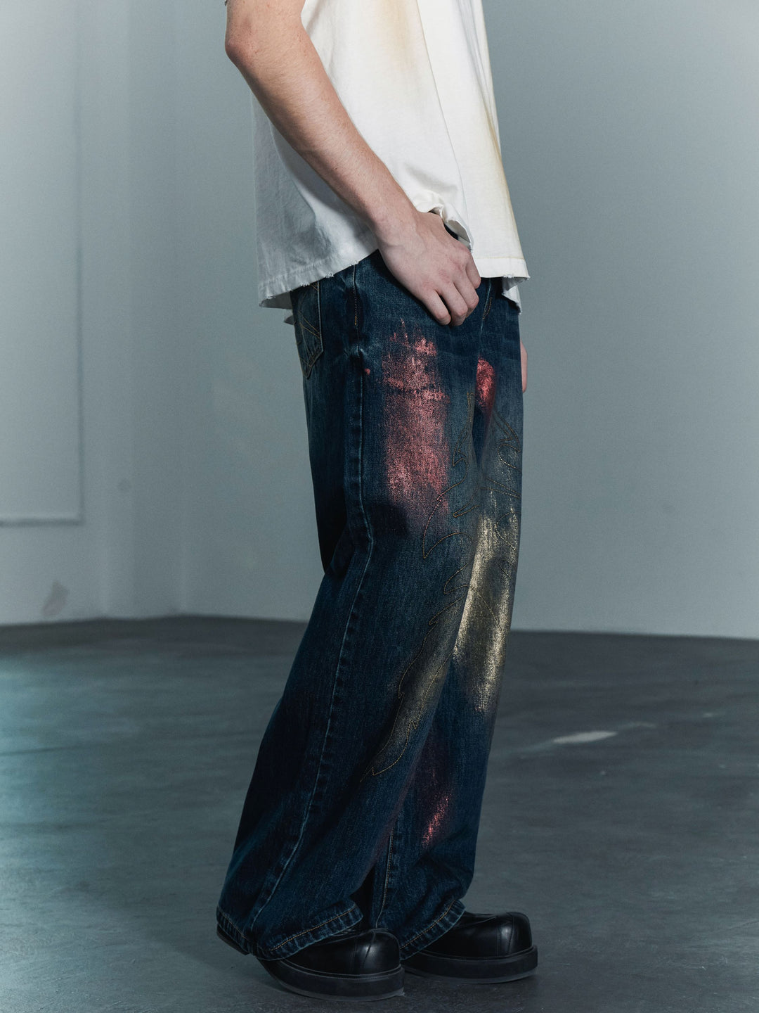 Splatter Denim