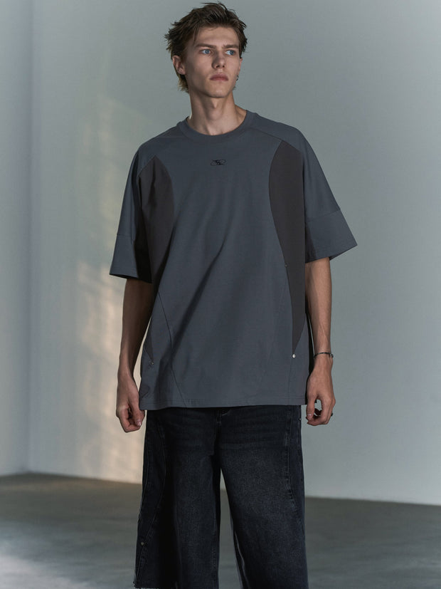 Utility Panelled T-Shirt