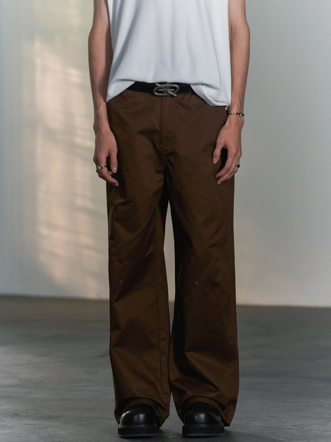 Hardware Split Pants