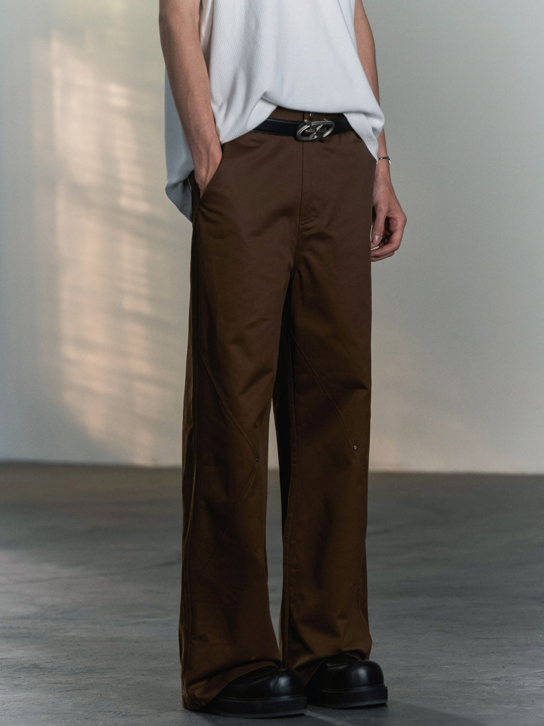 Hardware Split Pants