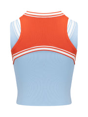 Contrast Racerback Top