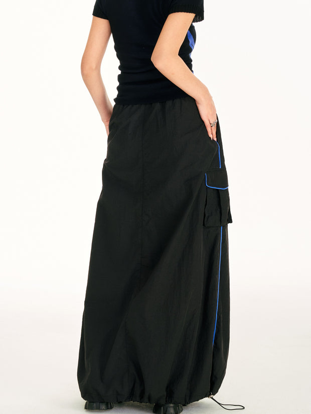 Serene Cargo Maxi Skirt