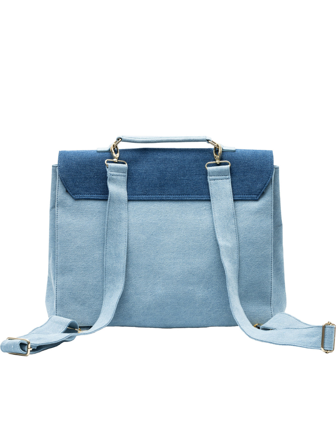 Denim Messenger Bag