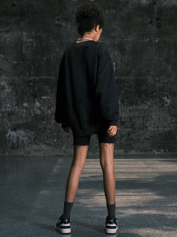 Distressed Karmic Sweater