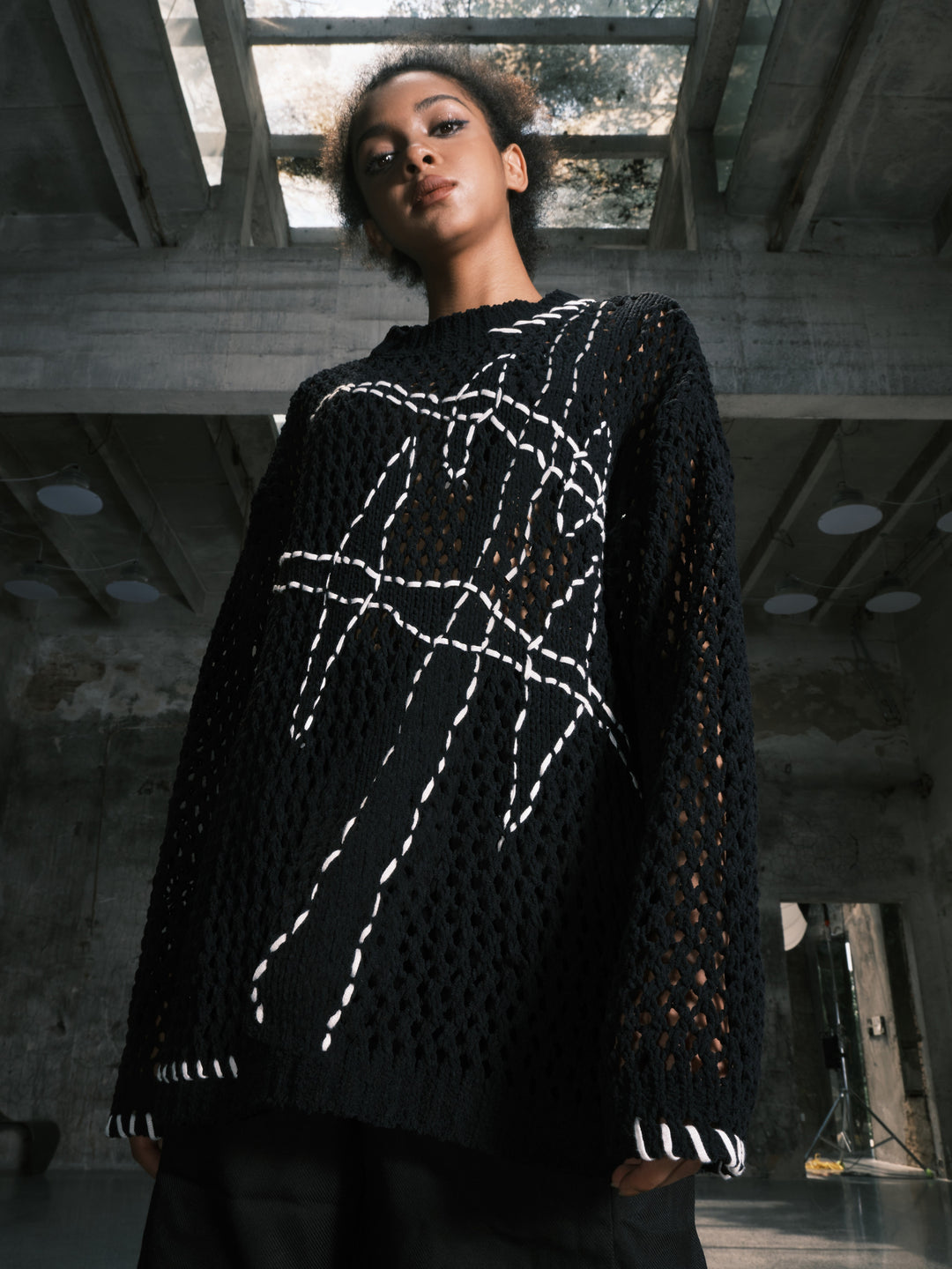 Sorcery Net Sweater