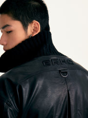 Collapse Leather Jacket