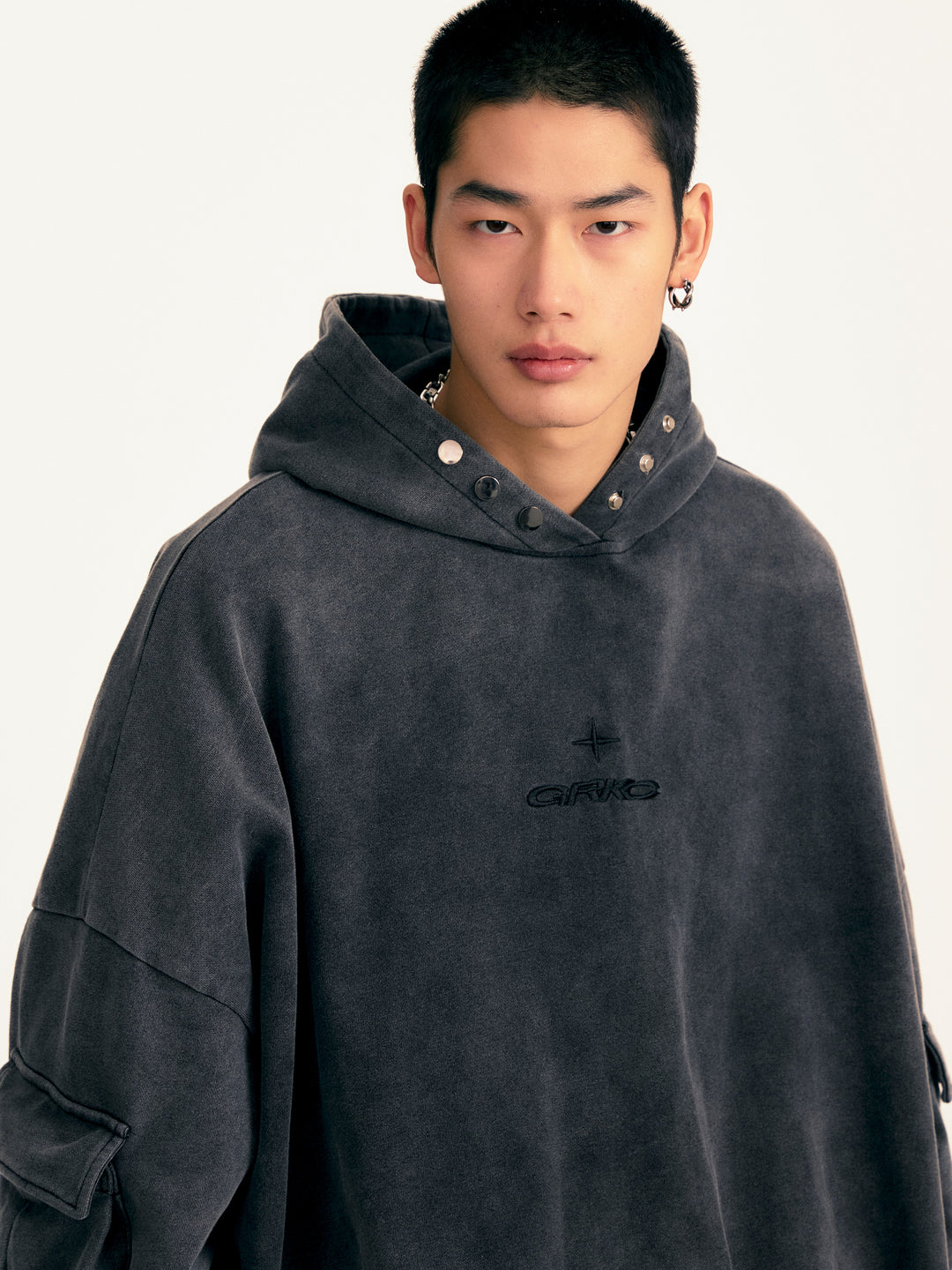 Collapse Cargo Hoodie